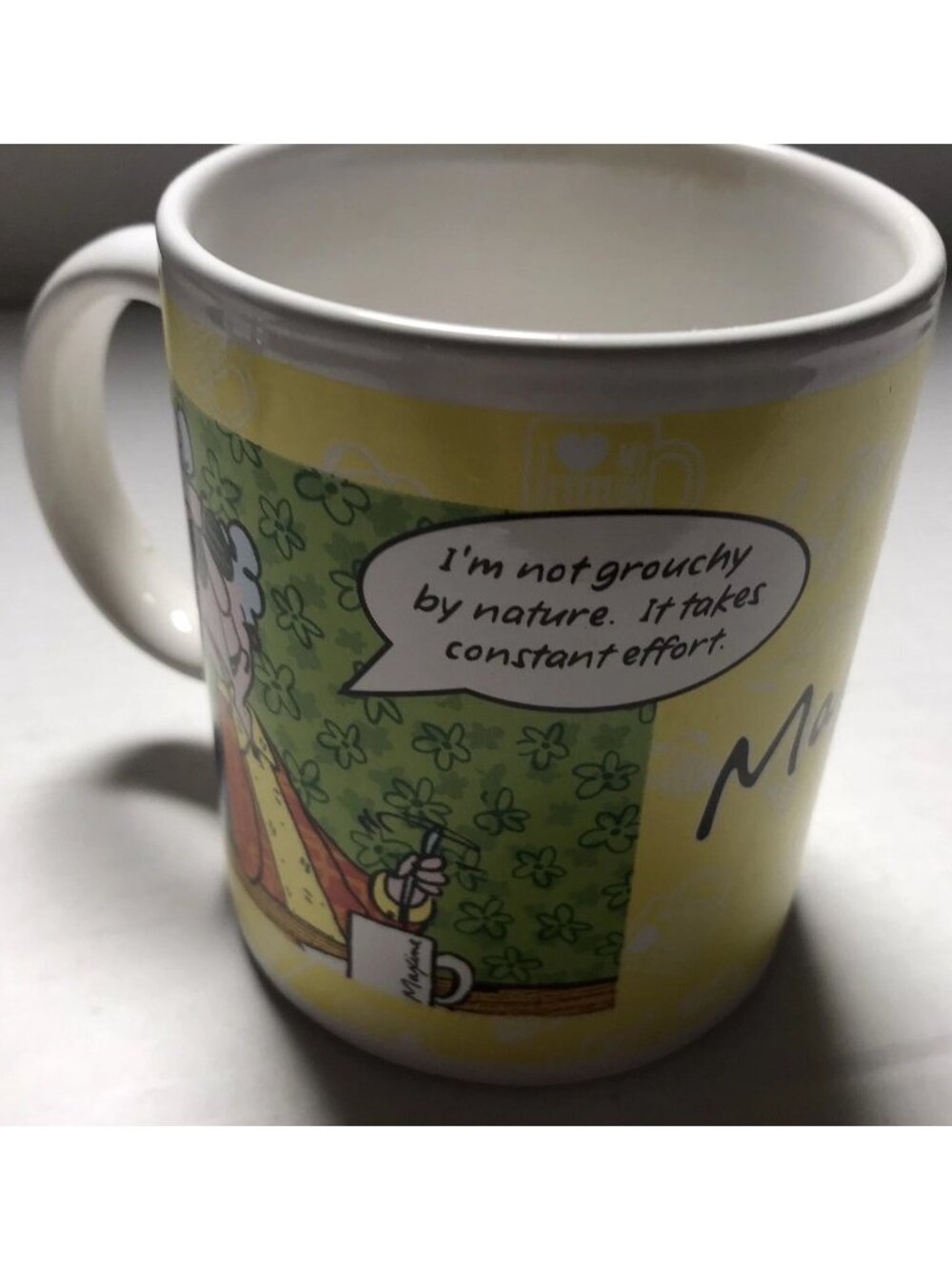 Hallmark Maxine Not Grouchy By Nature And Breakfast in Bed Coffee Mug
